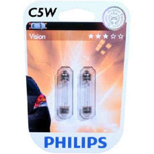 Ampoules Wedgebase - Veilleuses 2 ampoules C5W Vision - 30 de plus