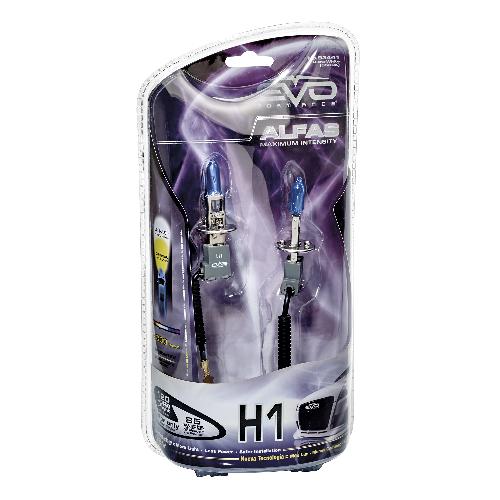 Ampoules H1 12V 2 Ampoules H1 Alfas Maximum Intensity 4300K 85-120W - EvoFormance