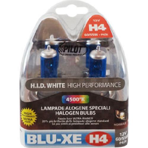 Ampoules H4 12V 2 Ampoules H4 effet Xenon Blu-XE 12V 6055W