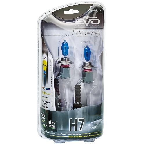 Ampoules H7 12V 2 Ampoules H7 Alfas Maximum Intensity 6000K 85-120W - EvoFormance