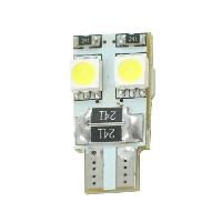 2 Ampoules LED Canbus T10 W5W 12V 1.6W Blanc