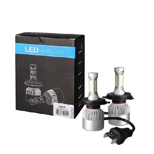 Ampoules H4 12V 2 Ampoules Led H4 80W 9A 32V 10000lm 6500K