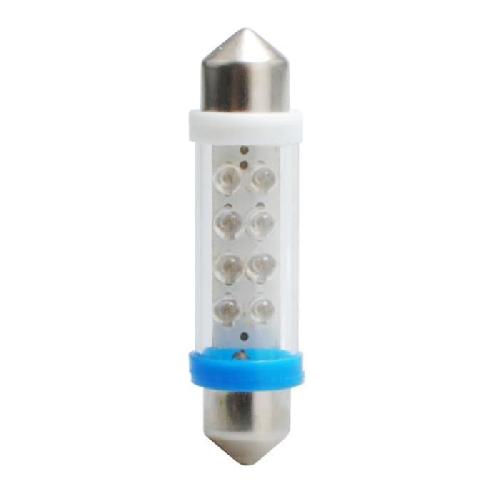 Ampoules Wedgebase - Veilleuses 2 Ampoules LED Navette C5W 12V 0.72W 41mm Bleue