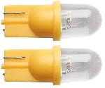 Ampoules Wedgebase - Veilleuses 2 Ampoules LED T10 Wedgebase - 12V - Feux de position - Orange