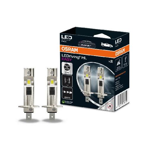 Ampoule Phare - Ampoule Feu - Ampoule Clignotant 2 Ampoules Ledriving Hl Easy H1 Eco Packaging