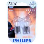 2 ampoules P21W - 12V - 21W - Vision x10