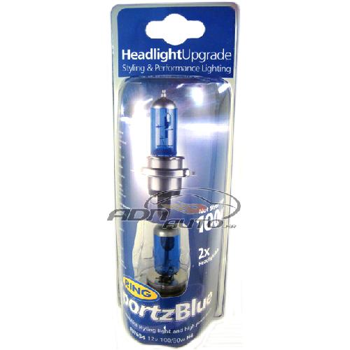 Ampoules H4 12V 2 ampoules -SPORTZ BLUE- H4 - 80100W