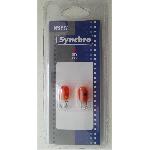 Ampoules Wedgebase - Veilleuses 2 ampoules T10 - W5YW - 12V