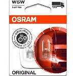 Ampoules 24V 2 ampoules W5W 24V OSRAM