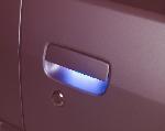 Neons Leds & lumieres 2 bandes LED ultra fines compatible avec poignees de portes - Bleu