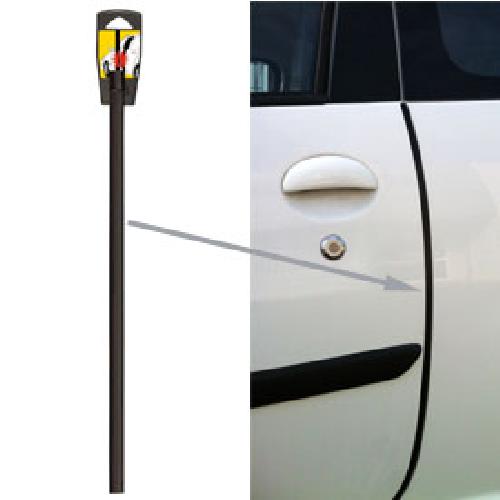 Protections Carrosserie 2 Butoirs de portes noir 65cm x5