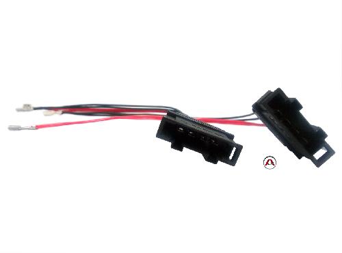 Cables Adaptateurs HP 2 Cables adaptateurs haut-parleur AHP13 compatible avec Seat VW 98-05