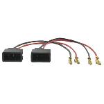 2 Cables adaptateurs haut-parleur Caliber RASC6008 C1 107 Aygo 05-13