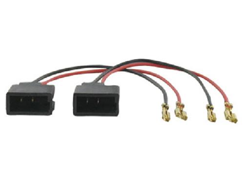 Cables Adaptateurs HP 2 Cables adaptateurs haut-parleur Caliber RASC6008 C1 107 Aygo 05-13