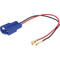 2 Cables adaptateurs haut-parleur compatible avec Chevrolet Daihatsu Hyundai Mazda Mitsubishi Nissan Subaru Suzuki