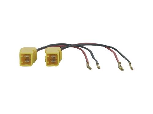 Cables Adaptateurs HP 2 Cables adaptateurs haut-parleur compatible avec Citroen