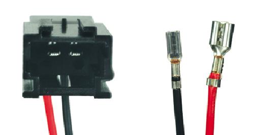 Cable installation haut-parleurs Roger 2 Cables adaptateurs haut-parleur compatible avec Citroen Berlingo CI C2 C3 Peugeot
