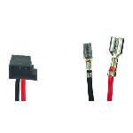 2 Cables adaptateurs haut-parleur compatible avec Citroen Peugeot