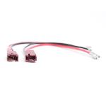Cables Adaptateurs HP 2 Cables adaptateurs haut-parleur compatible avec Fiat Citroen Peugeot 99-06