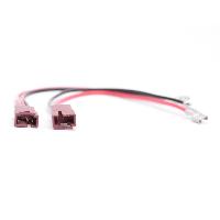 2 Cables adaptateurs haut-parleur compatible avec Fiat Citroen Peugeot 99-06