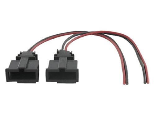 Cables Adaptateurs HP 2 Cables adaptateurs haut-parleur compatible avec Golf 4 Passat 96-00