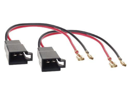 Cables Adaptateurs HP 2 Cables adaptateurs haut-parleur compatible avec Opel Renault Seat VW