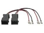 Cables Adaptateurs HP 2 Cables haut-Parleur Caliber RASC6034 compatible avec Audi A3 A4 A5 A6 A8