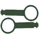 2 Cles extraction autoradio compatible avec VW Audi Seat Skoda V Caliber KEY11