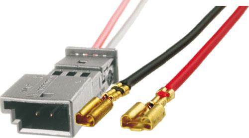 Cables Adaptateurs HP 2 Connecteurs haut-parleur compatible avec Citroen et Peugeot