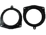 Entretoises Toyota 2 Entretoises Haut-Parleur 130mm compatible avec Toyota Avensis 03-09 Yaris 99-03