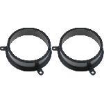 2 Entretoises Haut-Parleur compatible avec Renault Megane III 08-16 - D165 AV et AR
