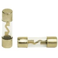 2 Fusibles AGU dore - 38mm - 20A x2