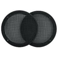 2 grilles 165mm pour haut-parleurs 130mm noires