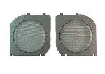 Grilles HP & Subs 2 grilles pour Haut-Parleur compatible avec Seat Leon Toledo 99-05 - AV et AR