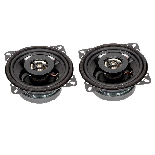 Autoradios : Enceintes - Haut-parleurs 2 Haut-parleurs Coaxiaux 2 voies 10cm 70W 80-20000Hz