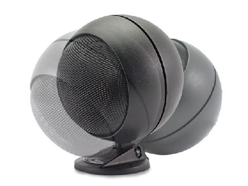 Enceinte - Haut-parleur De Voiture 2 Haut-parleurs spheriques avec pied de montage - 40W