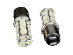 Ampoules BA 12V 2 LAMPE BLANCHE POUR FEUX DE STOP OU FEUX DE POSITION 18 LED BAY15D P21-5W