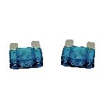 2 Maxi Fusibles Enfichables 60A Bleu