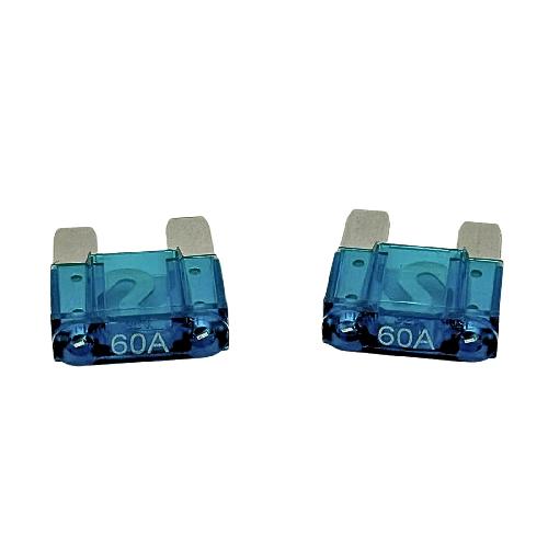 Fusibles pour auto ATO Maxi 2 Maxi Fusibles Enfichables 60A Bleu