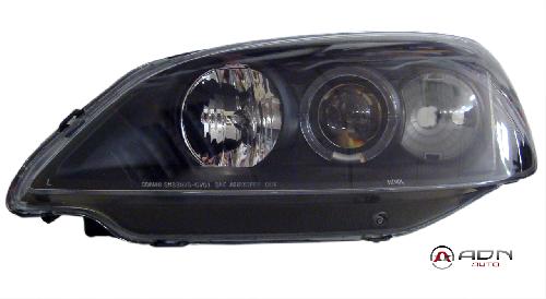 2 Phares Adaptables Honda Civic Coupe 01-05 - Angel Eyes - Noir - Occasion