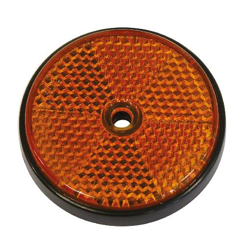 Feux De Remorque 2 Reflecteur ronde 70mm orange