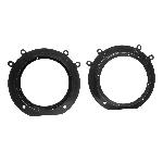 2 Supports Haut-Parleur D165mm compatible avec Expert Jumpy Scudo Pro Ace 07-16 2 Supports Haut-Parleur D165mm compatible avec Expert Jumpy Scudo Pro Ace 07-16
