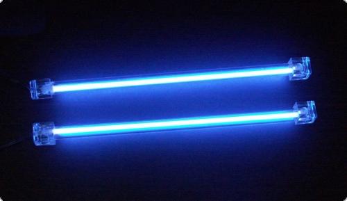 Neons Leds & lumieres 2 Tubes Neon cathode froide bleue 30cm - BC Corona