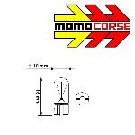 Ampoules Wedgebase - Veilleuses 2 Veilleuses Type T10 H151 Ice White 12V 5W Wedgebase Blanc W5W - MomoCorse