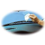 Eponge - Peau De Chamois - Microfibre - Chiffon 24 Lingettes compatible avec vitres - L 17.5 x l 20 cm