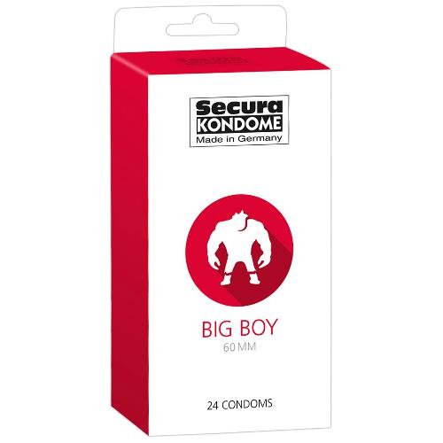 24 Preservatifs Grand Format - Big Boy L60 mm l19.5 cm