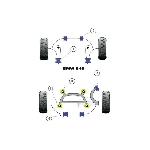 2x Silent-Blocs de Barre Anti-Roulis compatible avec BMW E46 - AV D 23mm - archives