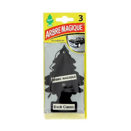 Desodorisant Auto - Parfum Auto 3 Arbres Magiques Black Classi