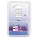 Fusibles pour auto ATO 3 Fusibles enfichables 10A x5