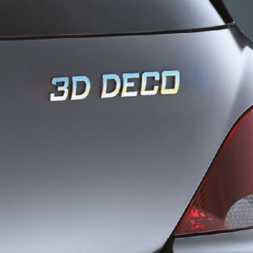 Stickers 3D 3D deco lettre -D-